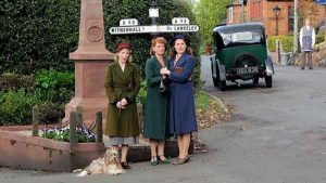 Film and Television Production designer Dominic Hyman Homefires set photo