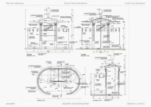 set design drawings