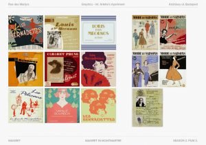 Art work for Maigret in Montmartre TV series